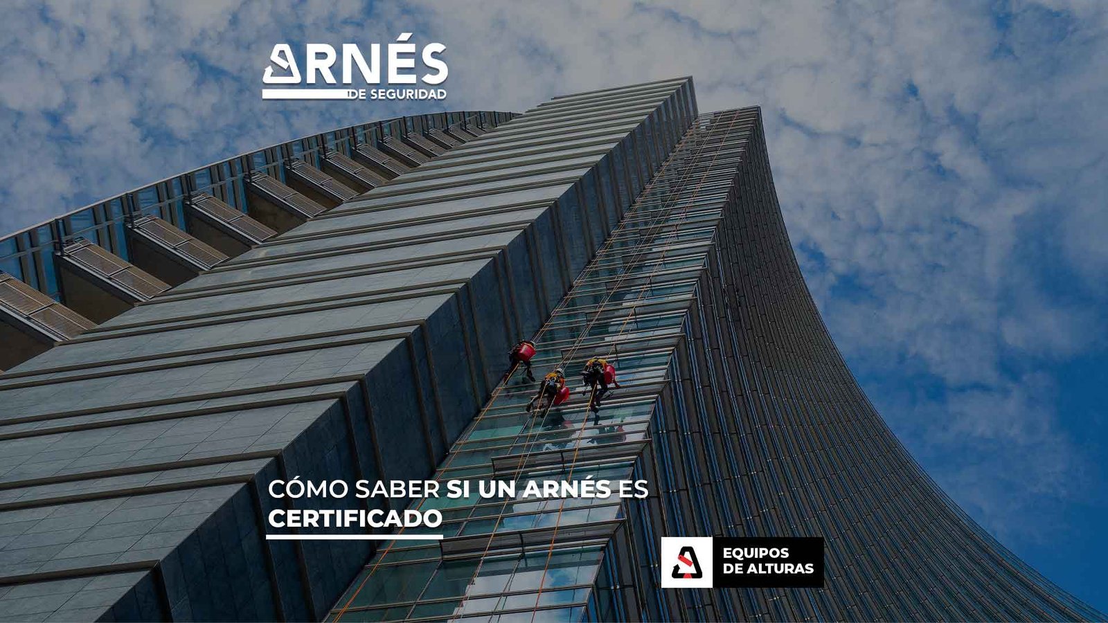 banner para el blog de como saber si un arnés es certificado