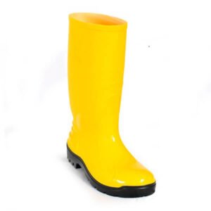 Bota de Seguridad con Puntera Color Amarilla en PVC 3025